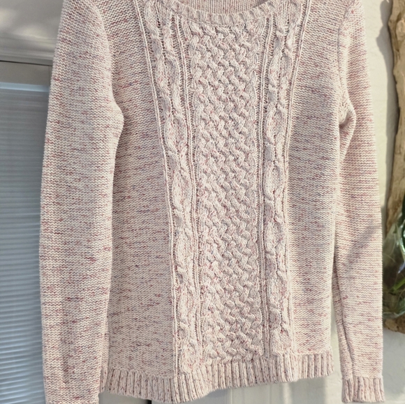 Talbots Mixed Cable Knit Sweater - Picture 3 of 5